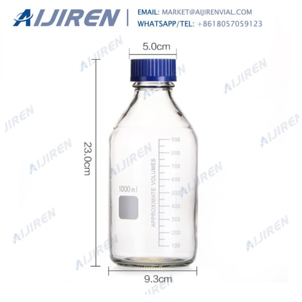 DURAN PRESSURE PLUS Bottle Only, Clear, 1000mL, GL45, case/10